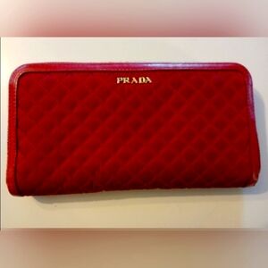 Rare long quilted Prada